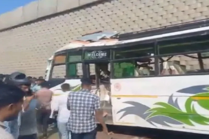 Sikar bus accident