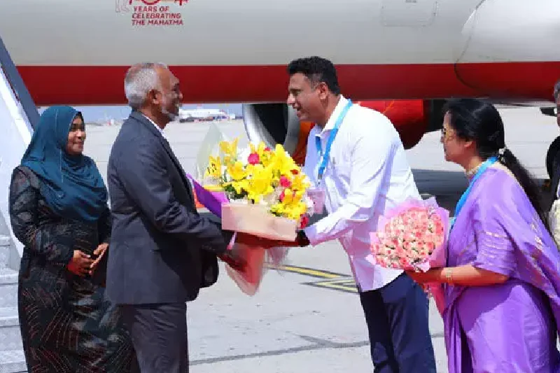 President travels to Bangalore