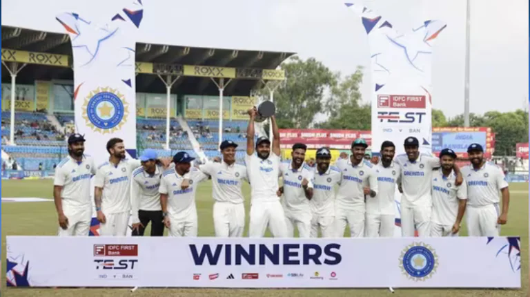 india won by 7 wkts ind vs ban 2nd test