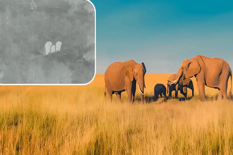 AI camera saves lives of 3 elephants