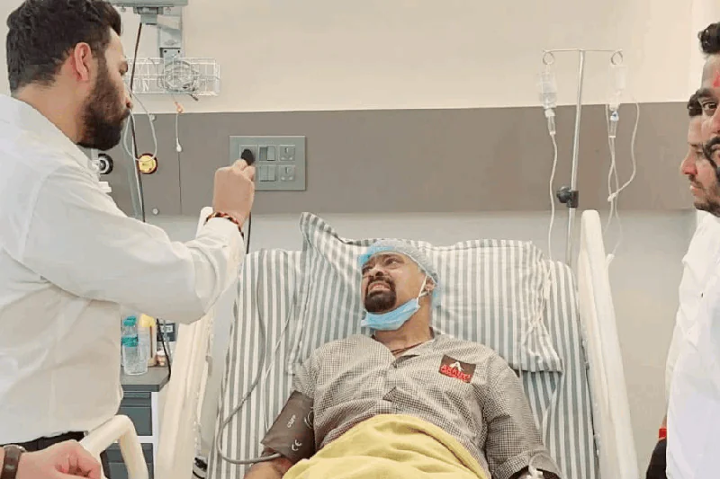Vinod Kambli Hospitalized