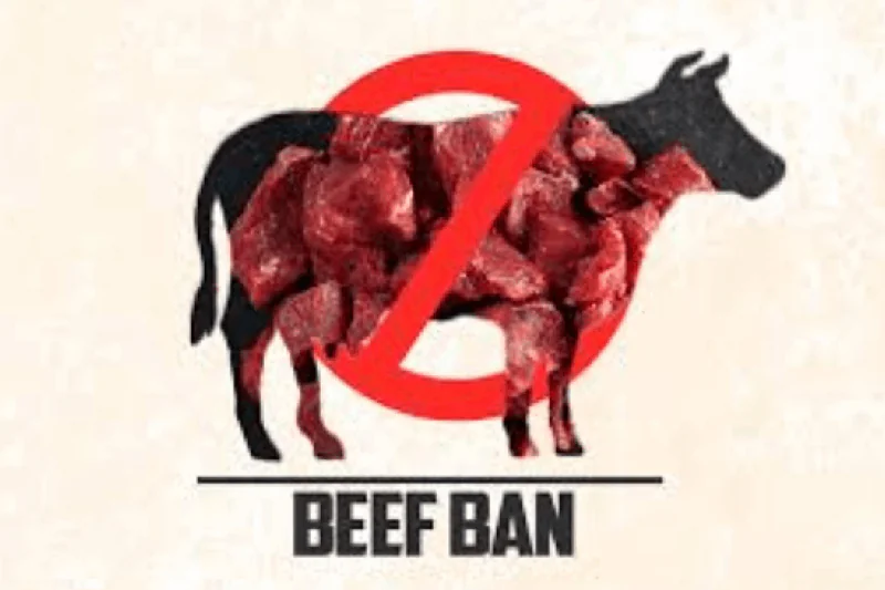 Bans Consumption Of Beef