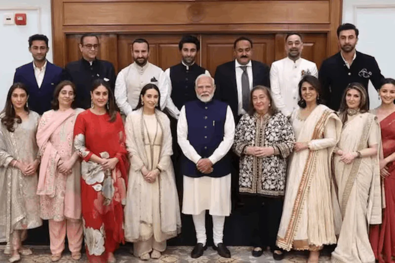 Bollywood's Kapoor family meets PM Modi