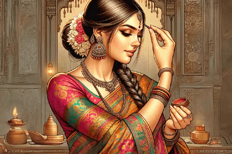 Apply Sindoor