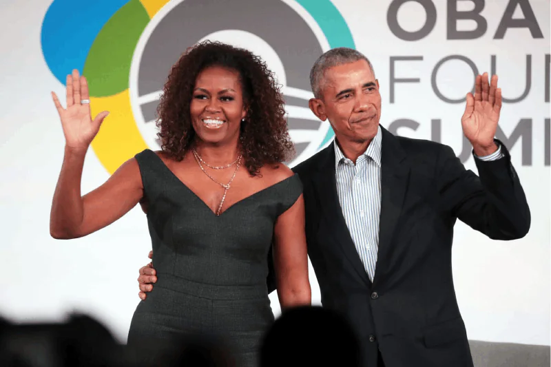 Michelle, Barack