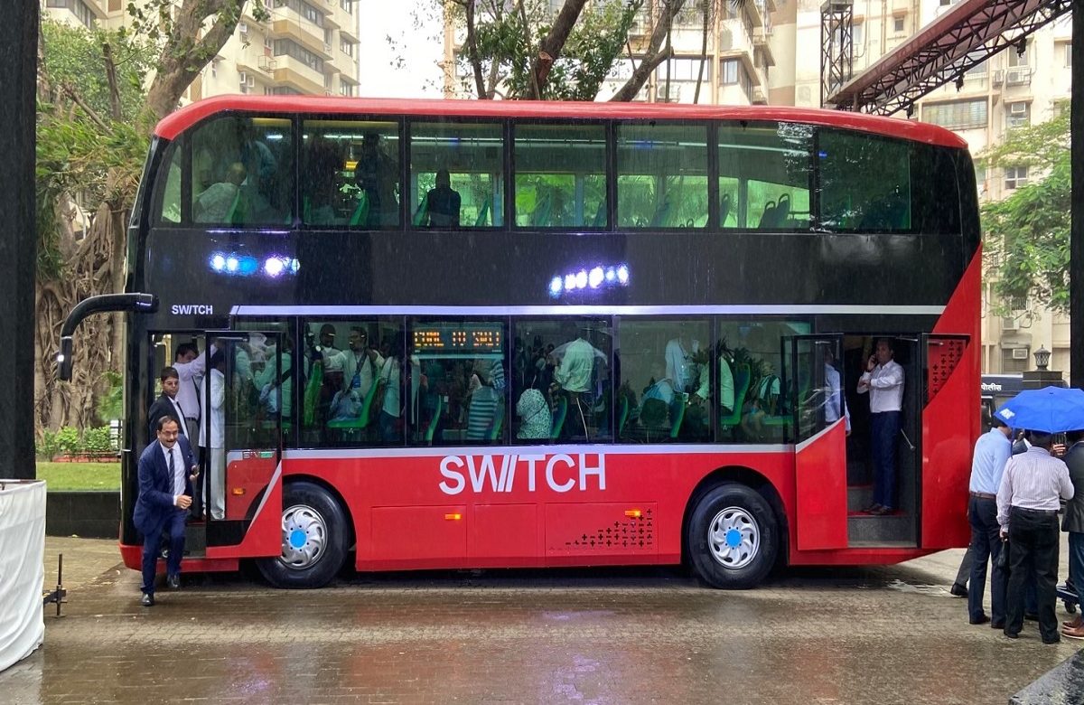 India’s first electric double-decker bus unveiled in Mumbai