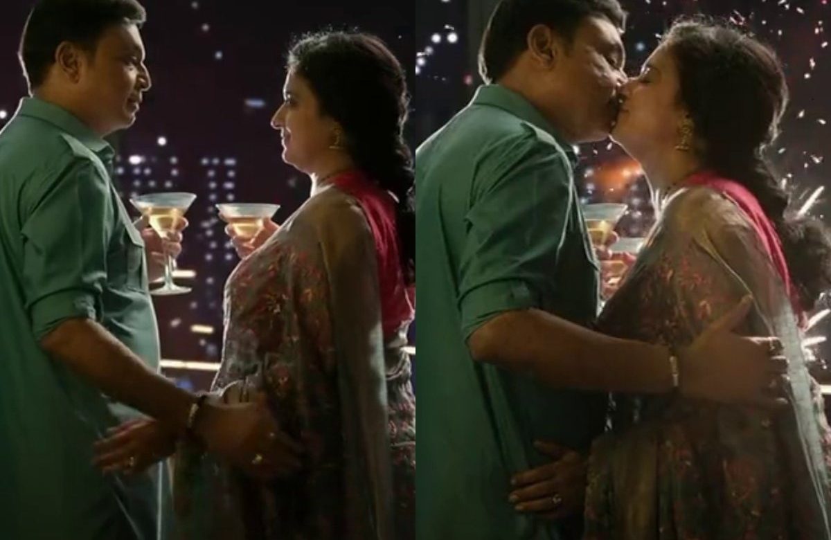 Pavitra Lokesh and Naresh lip kiss to announce their wedding