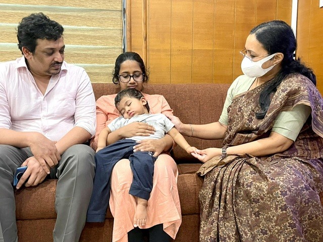 Couple gets Rs 11 crore anonymous donation for treatment of son