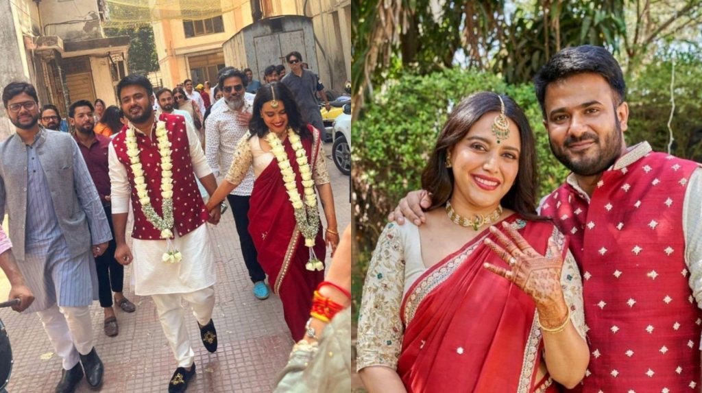 Swara Bhasker marries political activist Fahad Ahmad