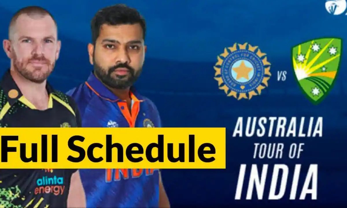 IND vs AUS ODI SERIES 2023 schedule