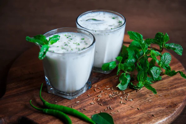 Consumption of buttermilk in hot weather is very good for health but be careful if you drink it with salt