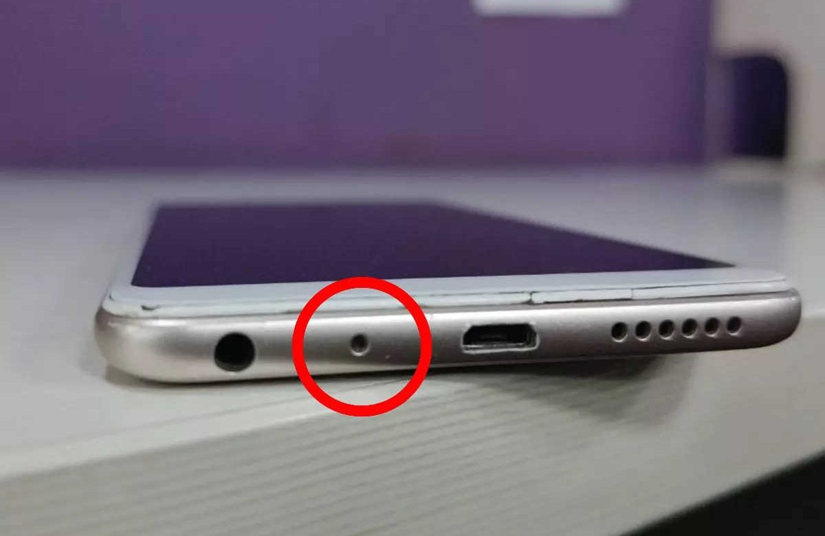 Why does your Android phone have a small hole