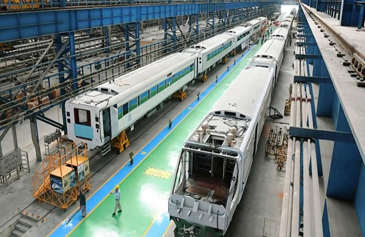 train manufacturing cost in india