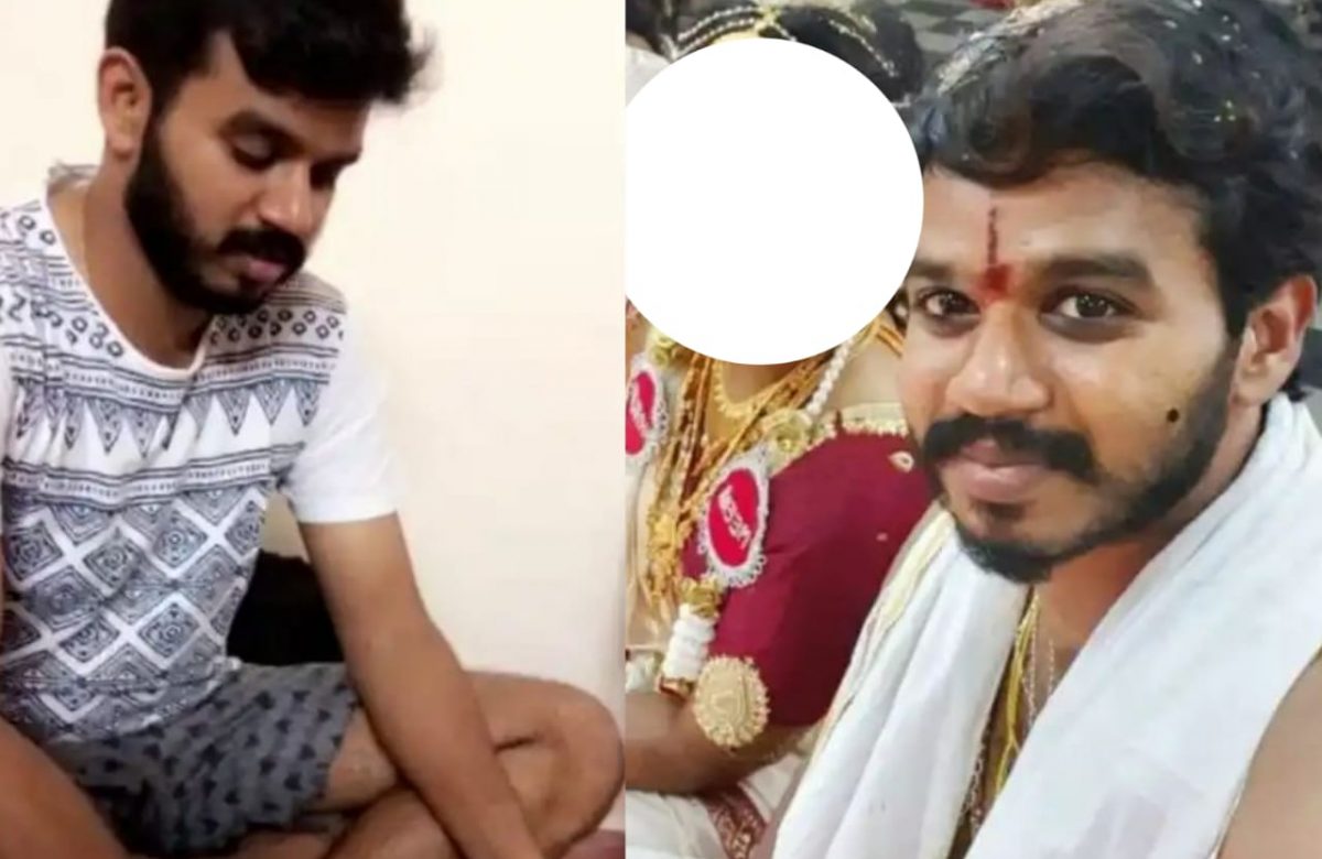 The husband who tried to rape his wife along with his friends wife filed complaint against his husband