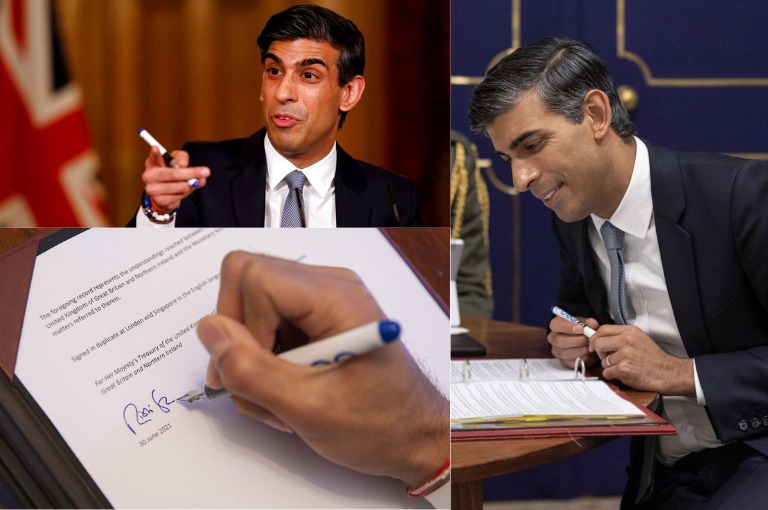 UK Prime Minister Rishi Sunak scripts new controversy with his erasable ink pens