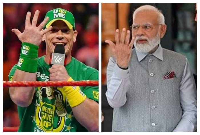 WWE Star John Cena Shares Pic Of PM Modi here is why