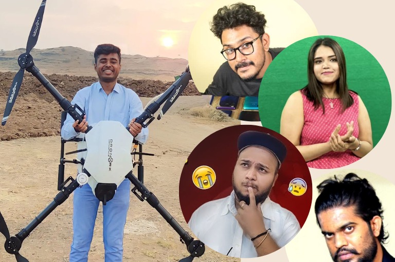 Drone prathap filed a defamation case for 30 lakhs against YouTuber Sandeep Gowda, Madhu, Udal pavya and anchor Divya Vasantha