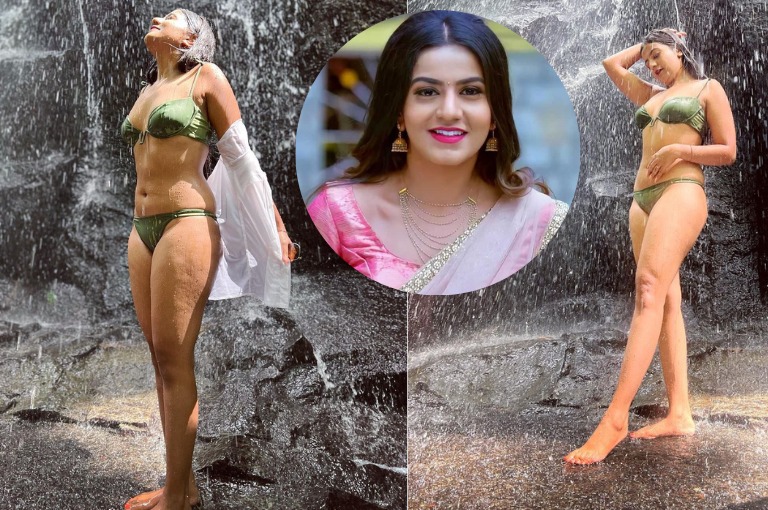 Kannada Naagini 2 actresses Namratha Gowda bold poses in bikini