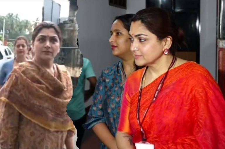 Khushboo Sunder member of National Commission for Women visited Netra Jyoti College udupi