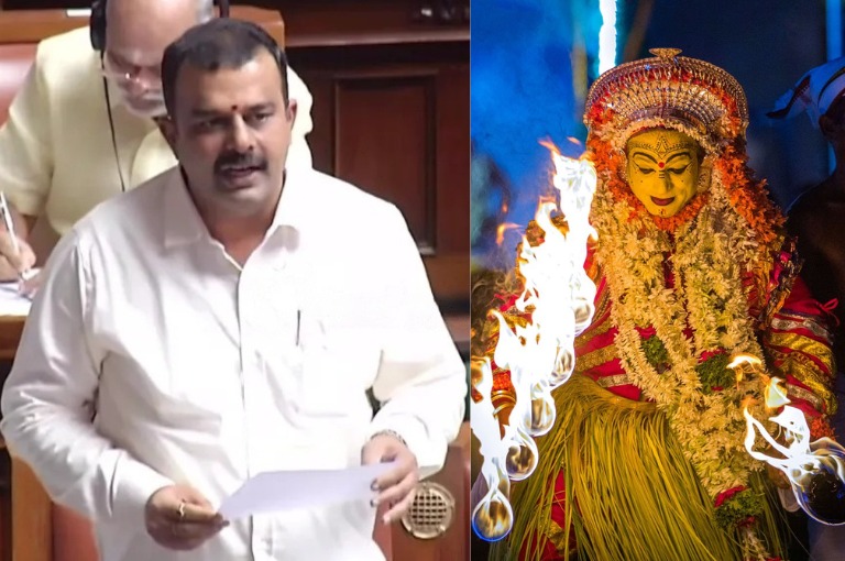 MLA Sunil Kumar opposes allowing daiva kola in Pratibha Karnji