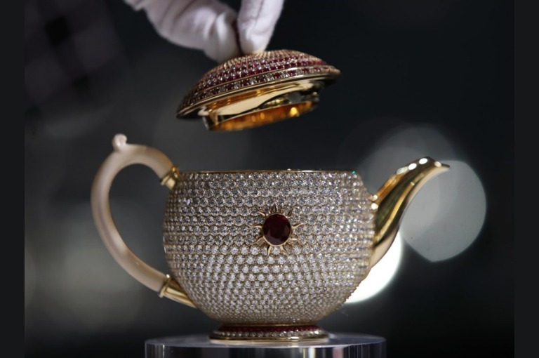 An Indian-based foundation owns the world’s most expensive tea mug of Rs.24 crores