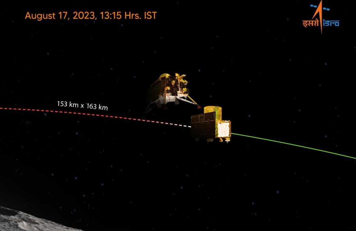 Chandrayaan 3 Vikram Lander Successfully Separated From Spacecraft - Countdown begins to Final Moon Orbit Entry