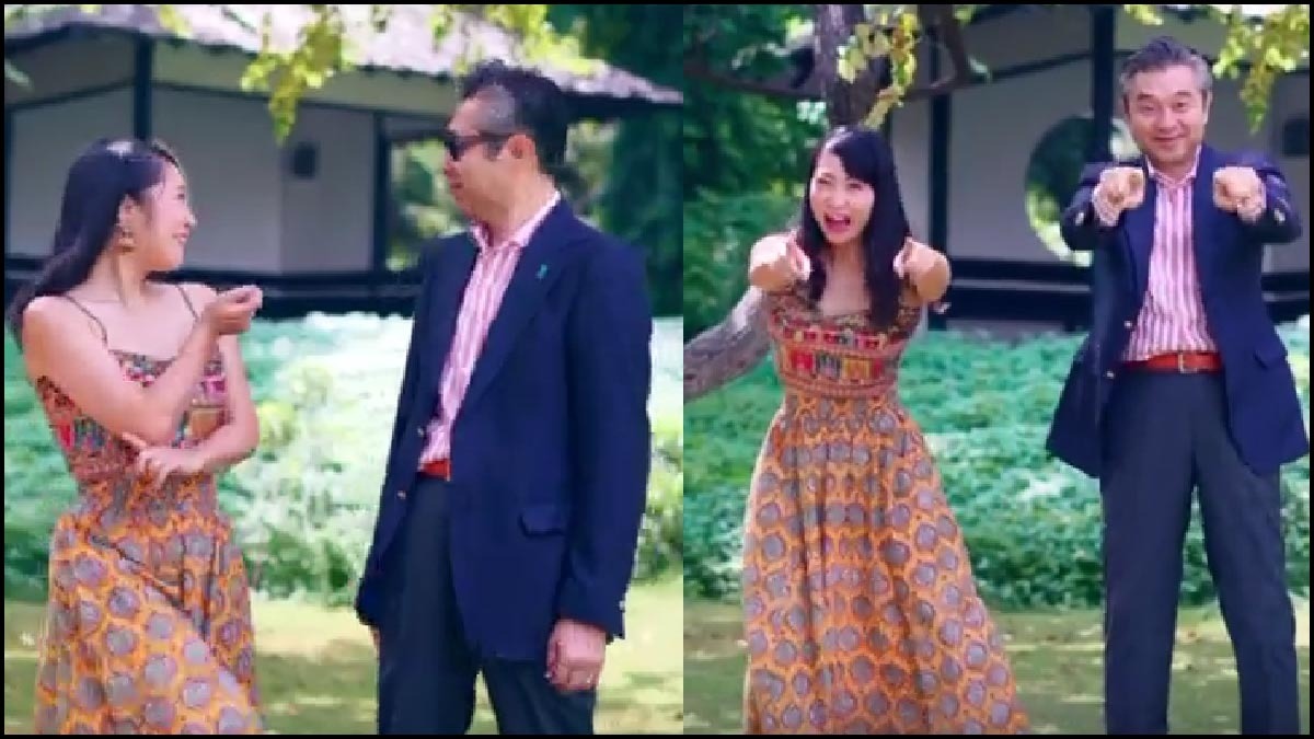 Japanese Ambassador Viral Dance On Kavalaa