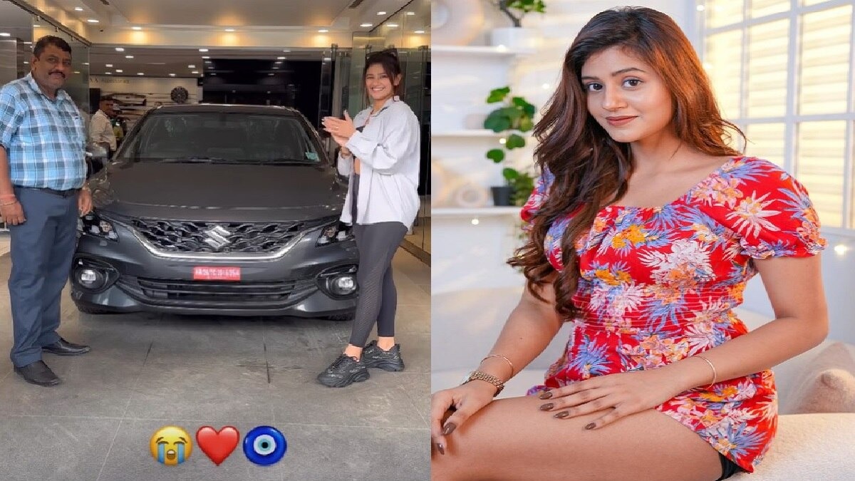 Kacha Badam Fame Anjali Arora Gifts a car to Her Father