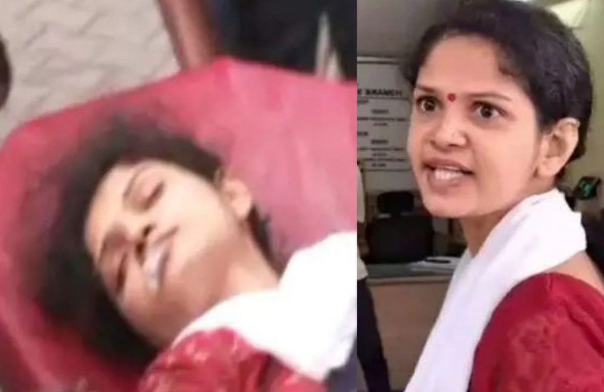 Chaitra Kundapura pretended to faint by putting soap suds in her mouth
