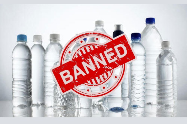 Prohibition of Plastic Water Bottle in statewide government events - Official order issued by government of karnataka