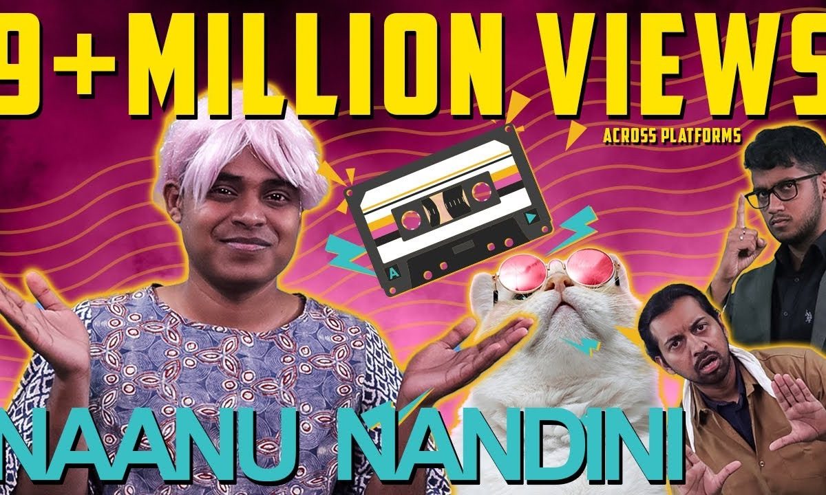 Vickypedia Vikas new song Naanu Nandini gone viral and got 9 million views in a short time