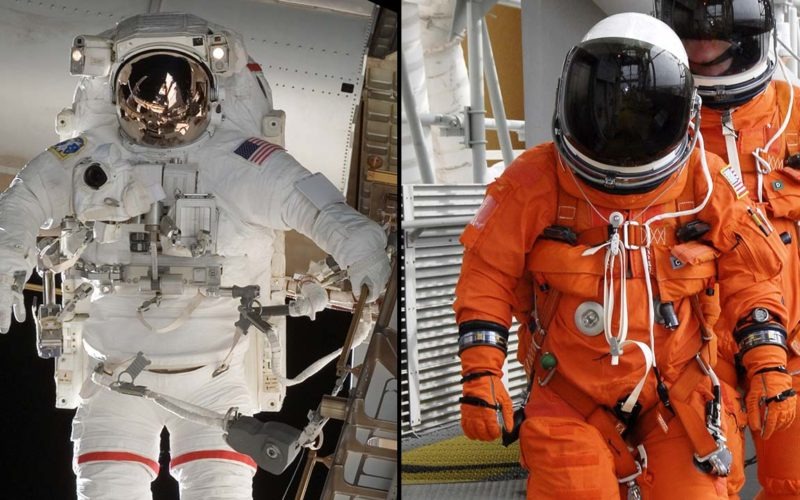 Why Astronauts Wear Orange and white Suits