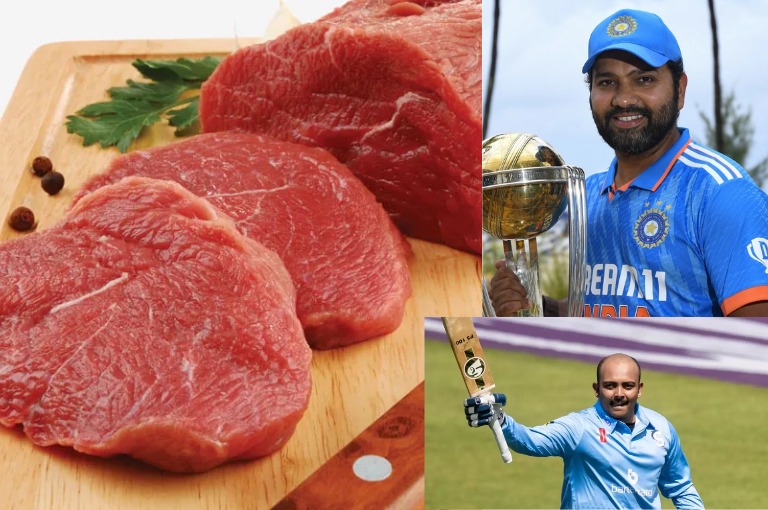 here is the list of Indian cricketers players who caused controversy by eating cow meat