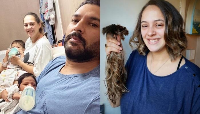 Hazel Keech Singh Donates Hair, Opens Up About Postpartum Struggle