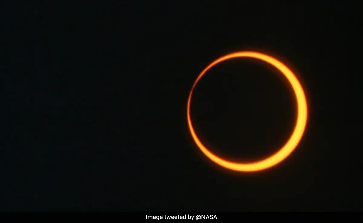 Ring of fire' solar eclipse on October 14