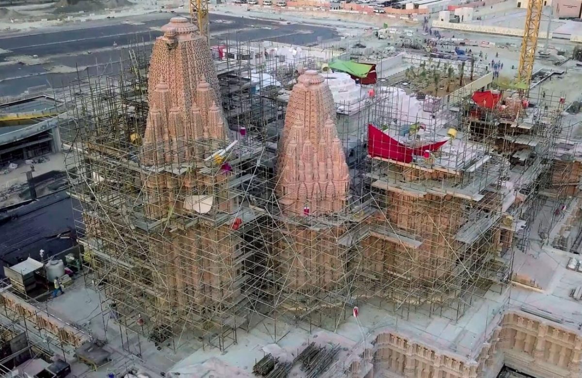 The construction of the first Hindu temple in Abu Dhabi is planned to inugration PM Modi