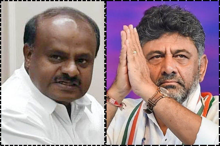 JDS leader Kumaraswamy takes a dig at Shivakumar for his alleged CM ambition