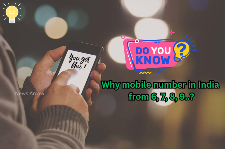 Why mobile number in India from 6, 7, 8, 9