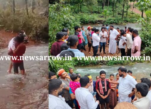 ಉಡುಪಿ : ವಿಶೇಷ ಚೇತನ ಮಗುವನ್ನು ಎತ್ತಿಕೊಂಡು ತುಂಬಿ ಹರಿಯುತ್ತಿರುವ ಹೊಳೆ ದಾಟಿದ ತಂದೆ – ವಿಡಿಯೋ ವೈರಲ್ ಬೆನ್ನಲ್ಲೇ ಶಾಸಕ ಗಂಟಿಹೊಳೆ ಸ್ಥಳಕ್ಕೆ ಭೇಟಿ, ಶಾಶ್ವತ ವ್ಯವಸ್ಥೆ ರೂಪಿಸುವ ಭರವಸೆ