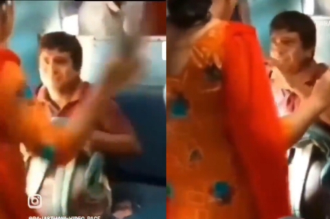 ರೈಲಿನಲ್ಲಿ ಖಾಸಗಿ ಅಂಗ ತೋರಿಸಿ ಏಟು ತಿಂದ ಭೂಪ..! ಮಹಿಳೆಯಿಂದ ಬಿತ್ತು ಬಿಸಿ ಬಿಸಿ ಕಜ್ಜಾಯ..