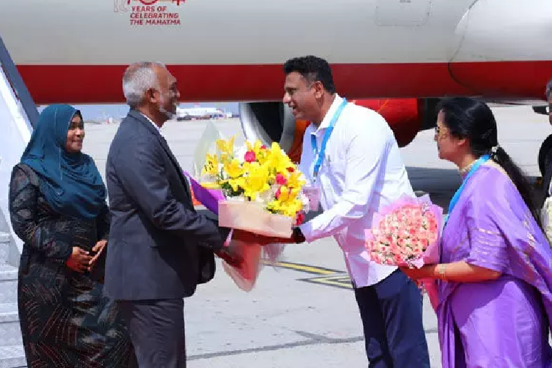 President travels to Bangalore