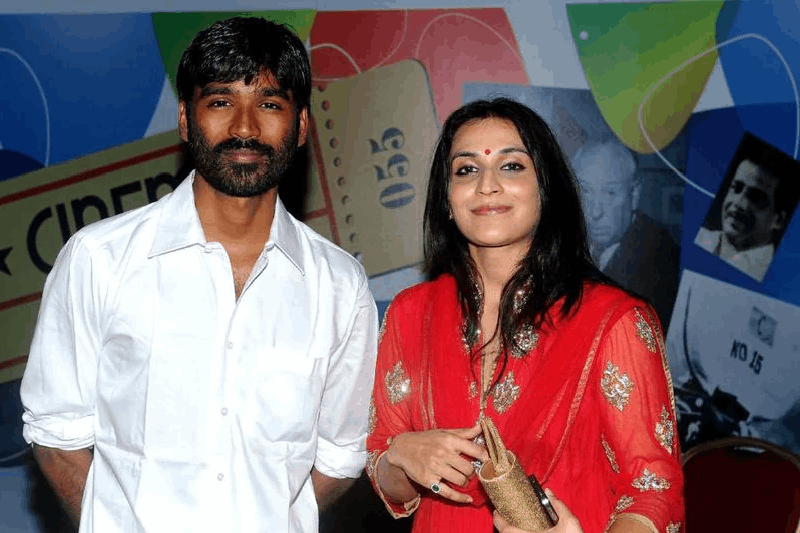 Dhanush and Aishwarya