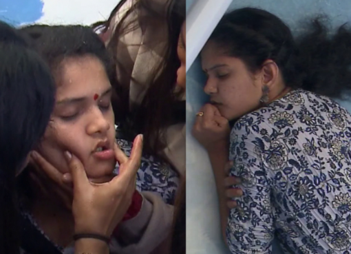 ಏಕಾಏಕಿ ಬಾತ್ ರೂಂನಲ್ಲಿ ಕುಸಿದು ಬಿದ್ದ ಚೈತ್ರಾ ಕುಂದಾಪುರ;  ಪರಿಸ್ಥಿತಿ ಗಂಭೀರ,ಆಸ್ಪತ್ರೆಗೆ ದಾಖಲು ! BBK11