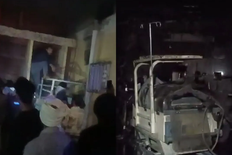 Fire Breaks Out At Hospital