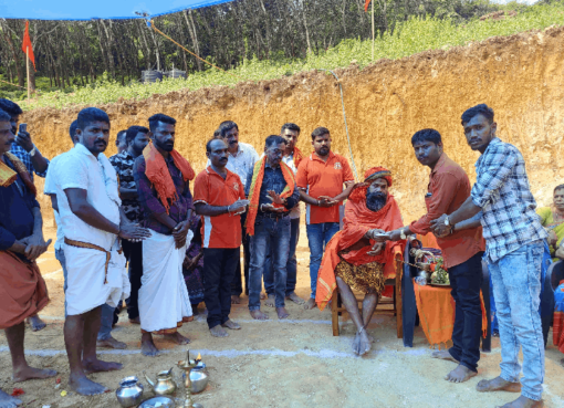 ವೀರ ಕೇಸರಿ ಬೆಳ್ತಂಗಡಿ ಸಂಘಟನೆಯ 200ನೇ ಸೇವಾ ಯೋಜನೆ;  8ನೇ ಆಸರೆ ಮನೆ ನಿರ್ಮಾಣದ ಭೂಮಿ ಪೂಜೆ ಹಾಗೂ ಎರಡು ಕುಟುಂಬಗಳಿಗೆ ಮನೆ ಯೋಜನೆ ಹಸ್ತಾಂತರ Veerakesari Belthangadi Sangathan